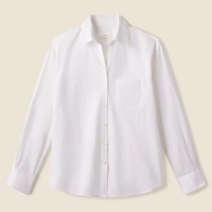 NWT Trovata Blake Oversized Boyfriend Cotton Shirt Small